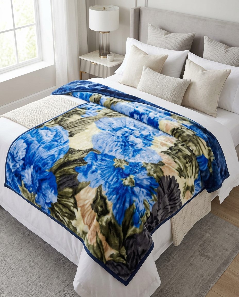 Couverture VA CHOICE Super Cloudy bleue